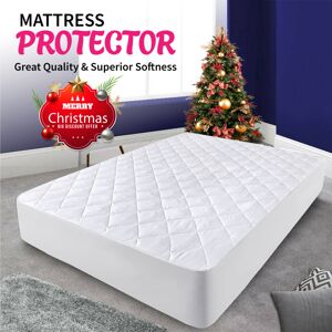 Oxford Homeware (King) Extra Deep Quilted Mattress Bed Protector Topper Oxford Homeware (King) Extra Deep Quilted Mattress Bed Protector Topper