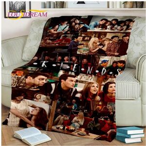 TEUEN (5, 100x150cm( 39x59in )) Classic Central Perk Friends TV Show Blanket,Soft Thro TEUEN (5, 100x150cm( 39x59in )) Classic Central Perk Friends TV Show Blanket,Soft Thro