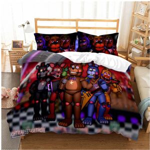 Unbranded (Bear, EU-Single(2pcs):135×200cm) Five At Nights Freddys 3d Cartoon Luxury Beddi Unbranded (Bear, EU-Single(2pcs):135×200cm) Five At Nights Freddys 3d Cartoon Luxury Beddi
