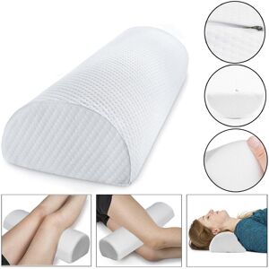 GreenZech D Shape Comfort Roll Pillow Memory Foam Neck Knee Leg Spacer Back Lumbar Support GreenZech D Shape Comfort Roll Pillow Memory Foam Neck Knee Leg Spacer Back Lumbar Support