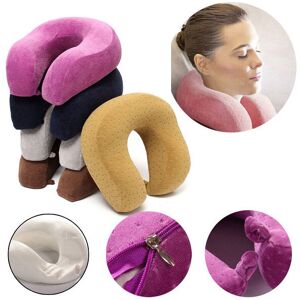 GreenZech (Grey) U Shape Slow Rebound Memory Foam Pillow Neck Protect Head Rest Travel Sof GreenZech (Grey) U Shape Slow Rebound Memory Foam Pillow Neck Protect Head Rest Travel Sof