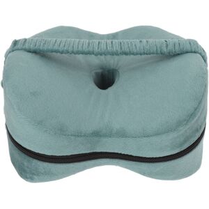 Unbranded Green Memory Foam Knee Pillow with Elastic Cotton Cover for Side Sleeping Unbranded Green Memory Foam Knee Pillow with Elastic Cotton Cover for Side Sleeping