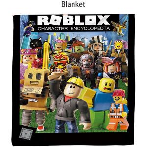 Unbranded (Style D, 150*200cm/59.06*78.74in) Roblox Cartoon Printed Plush Blanket Home Sch Unbranded (Style D, 150*200cm/59.06*78.74in) Roblox Cartoon Printed Plush Blanket Home Sch
