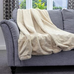 Dreamcatcher Blanket Throw Soft Faux Fur 160 x 130cm Cream Fleece Overblanket Fl Dreamcatcher Blanket Throw Soft Faux Fur 160 x 130cm Cream Fleece Overblanket Fl