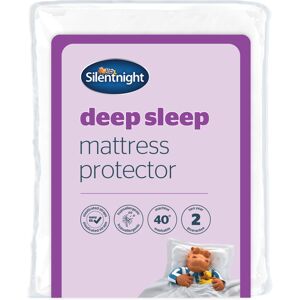 Silentnight Deep Sleep Mattress Protector ? Supersoft Quilted Bed Protector Cove Silentnight Deep Sleep Mattress Protector ? Supersoft Quilted Bed Protector Cove
