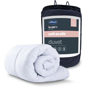 Silentnight Soft As Silk 10.5 Tog Double Duvet - Luxury All Seasons Summer Winte Silentnight Soft As Silk 10.5 Tog Double Duvet - Luxury All Seasons Summer Winte