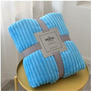 Unbranded (Sky Blue) Fleece Flannel Blanket Sofa Soft Solid Color Bedspread Plush Cover Gi Unbranded (Sky Blue) Fleece Flannel Blanket Sofa Soft Solid Color Bedspread Plush Cover Gi