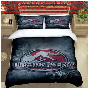 Unbranded (Double(200x200cm)) Digital Jurassic Park Print Duvet Cover Pillowcase Set Gift Unbranded (Double(200x200cm)) Digital Jurassic Park Print Duvet Cover Pillowcase Set Gift