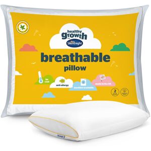 Silentnight Healthy Growth Breathable Pillow - Kids Pillow with Mesh Sides for a Silentnight Healthy Growth Breathable Pillow - Kids Pillow with Mesh Sides for a