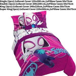 Unbranded (Single(135x200cm)) Digital Gwen Stacy Print Bedding Set Duvet Gift Cover Pillow Unbranded (Single(135x200cm)) Digital Gwen Stacy Print Bedding Set Duvet Gift Cover Pillow