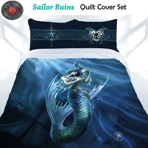 Gaatpot (Sailor Ruins, Single(135×200cm)) Anne Stokes Gothic Fantasy Duvet Cover Pilowca Gaatpot (Sailor Ruins, Single(135×200cm)) Anne Stokes Gothic Fantasy Duvet Cover Pilowca