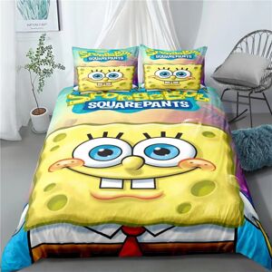 Gaatpot (Super King(260cm × 220cm), 24) Sponge Bob Bedding Set 3Pcs Quilt Duvet Cover Do Gaatpot (Super King(260cm × 220cm), 24) Sponge Bob Bedding Set 3Pcs Quilt Duvet Cover Do