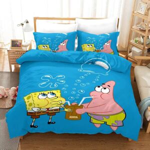 Gaatpot (Super King(260cm × 220cm), 22) Sponge Bob Bedding Set 3Pcs Quilt Duvet Cover Do Gaatpot (Super King(260cm × 220cm), 22) Sponge Bob Bedding Set 3Pcs Quilt Duvet Cover Do