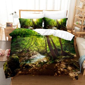 Gaatpot (Double) Forest Stream Duvet Quilt Cover Double Bedding Set Pillowcase Gaatpot (Double) Forest Stream Duvet Quilt Cover Double Bedding Set Pillowcase