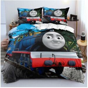 Gaatpot (8# Thomas, UK SINGLE 135x200cm) 3D Cartoon Bluey Bedding Set Quilt Duvet Cover Gaatpot (8# Thomas, UK SINGLE 135x200cm) 3D Cartoon Bluey Bedding Set Quilt Duvet Cover