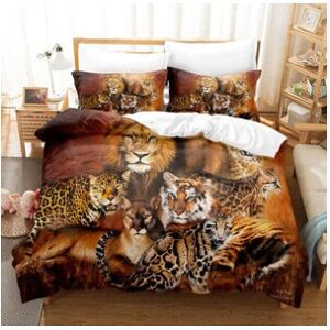 Gaatpot (Style-06, UK KING 220x240cm) 3D Tiger Wildlife Bedding Set Quilt Duvet Cover Pi Gaatpot (Style-06, UK KING 220x240cm) 3D Tiger Wildlife Bedding Set Quilt Duvet Cover Pi