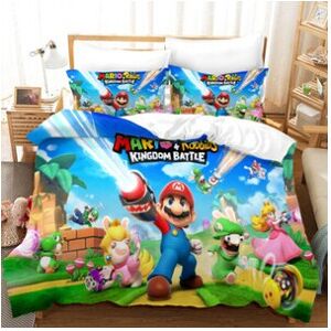 Gaatpot (#15, Double 200cm×200cm) Super Mario Bedding Set 3PCS Duvet/Quilt Cover Pillowc Gaatpot (#15, Double 200cm×200cm) Super Mario Bedding Set 3PCS Duvet/Quilt Cover Pillowc
