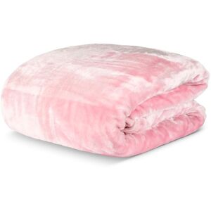 Unbranded (Baby Pink , King Size) Super Soft Faux Mink Blanket Throws Thick Double or King Unbranded (Baby Pink , King Size) Super Soft Faux Mink Blanket Throws Thick Double or King