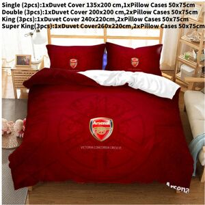 Unbranded (Double(200x200cm)) Pattern Arsenal Digital Print Duvet Cover Pillowcase Set Gif Unbranded (Double(200x200cm)) Pattern Arsenal Digital Print Duvet Cover Pillowcase Set Gif