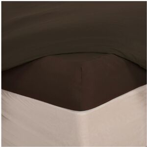 Unbranded (Chocolate Brown, Double) OHS Plain Dyed Fitted Bed Sheets Non-Iron Single Doubl Unbranded (Chocolate Brown, Double) OHS Plain Dyed Fitted Bed Sheets Non-Iron Single Doubl