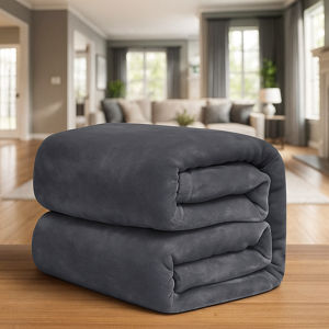 BedLooms (King, Grey) ThicK Warm Super Soft Large Blanket Faux Fur Fleece Bed ALL Size UK BedLooms (King, Grey) ThicK Warm Super Soft Large Blanket Faux Fur Fleece Bed ALL Size UK