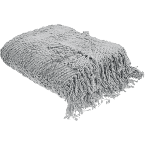Beliani Vella Cotton Throw - Boho Style Blanket 220x240cm Beliani Vella Cotton Throw - Boho Style Blanket 220x240cm