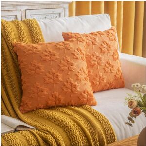 Gaatpot (Orange Maple Leaf, 45cm/18inch*45cm/18inch,2pcs) Fall Halloween Throw Pillow Co Gaatpot (Orange Maple Leaf, 45cm/18inch*45cm/18inch,2pcs) Fall Halloween Throw Pillow Co