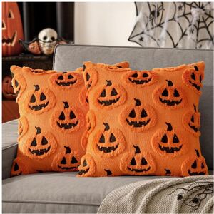 Gaatpot (Orange, 45cm/18inch*45cm/18inch,2pcs) Fall Halloween Throw Pillow Covers Decora Gaatpot (Orange, 45cm/18inch*45cm/18inch,2pcs) Fall Halloween Throw Pillow Covers Decora