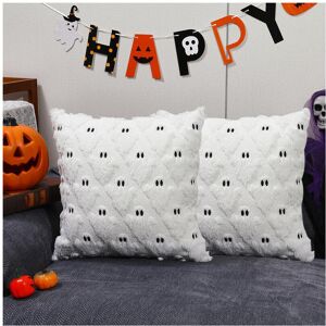 Gaatpot (Ghost A, 45cm/18inch*45cm/18inch,2pcs) Halloween Pillow Covers 18x18 inch Set o Gaatpot (Ghost A, 45cm/18inch*45cm/18inch,2pcs) Halloween Pillow Covers 18x18 inch Set o