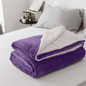 Moonlight Bedding Limited (Single, Purple) Heavy Thick Blanket Bed Throw-Single Double King Size-Warm Fluf Moonlight Bedding Limited (Single, Purple) Heavy Thick Blanket Bed Throw-Single Double King Size-Warm Fluf
