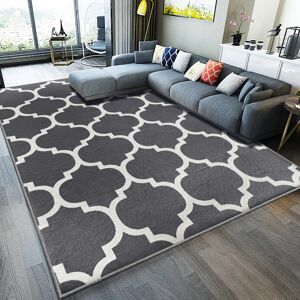 Moonlight Bedding Limited (200 x 290 cm (6 ft 5 in x 9 ft 5in), Ava Grey) Non Slip Modern Rugs Living Room Moonlight Bedding Limited (200 x 290 cm (6 ft 5 in x 9 ft 5in), Ava Grey) Non Slip Modern Rugs Living Room