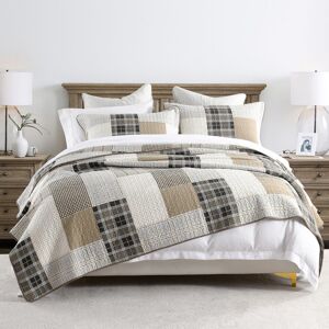 PANGUSHAN 100% Cotton Quilt Set Queen Size Queen Size Farmhouse Plaid Patchwork PANGUSHAN 100% Cotton Quilt Set Queen Size Queen Size Farmhouse Plaid Patchwork
