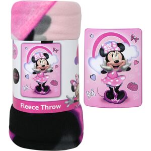 Disney Minnie Mouse Throw Blanket 45"""" x 60"""" Allover Print Pink Disney Minnie Mouse Throw Blanket 45"""" x 60"""" Allover Print Pink