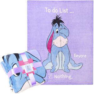 Disney Eeyore Throw Blanket Soft Fleece Blanket Bedroom Comforter 59 x 51 (Purpl Disney Eeyore Throw Blanket Soft Fleece Blanket Bedroom Comforter 59 x 51 (Purpl