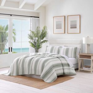 Tommy Bahama - Quilt Set Luxuriously Soft Textured Bedding with Matching Shams S Tommy Bahama - Quilt Set Luxuriously Soft Textured Bedding with Matching Shams S