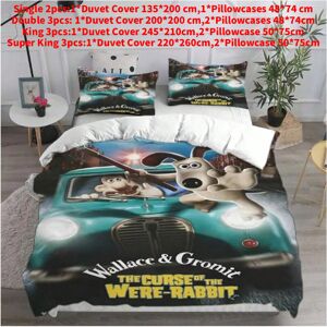 Unbranded (Green, Single(135x200cm)) Bedding Wallace Gromit Sets Comforter Quilt Bed Cover Unbranded (Green, Single(135x200cm)) Bedding Wallace Gromit Sets Comforter Quilt Bed Cover