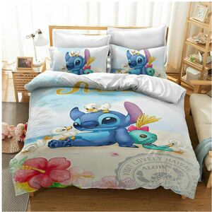 Unbranded (Stich & Bird, EU-King(3pcs):240x220cm) Lilo Stitch Bedding Set Kids 3d Stitch D Unbranded (Stich & Bird, EU-King(3pcs):240x220cm) Lilo Stitch Bedding Set Kids 3d Stitch D