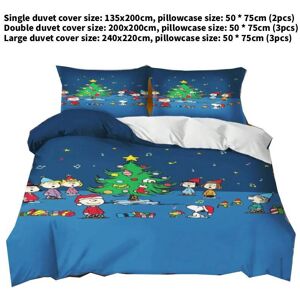 Unbranded (135x200cm) Printed Duvet Snoopy Cover Pillowcase 3 Piece Set Bedding Use Daily Unbranded (135x200cm) Printed Duvet Snoopy Cover Pillowcase 3 Piece Set Bedding Use Daily