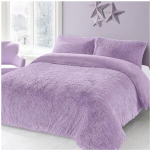 Unbranded (Lilac, Single) New Luxury Cuddles Teddy Fleece Duvet Set for Cozy Sleeping sets Unbranded (Lilac, Single) New Luxury Cuddles Teddy Fleece Duvet Set for Cozy Sleeping sets