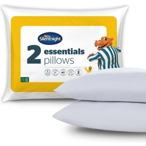 Silentnight Essentials Pillows 2 Pack - Soft Comfortable Soft Medium Support Pil Silentnight Essentials Pillows 2 Pack - Soft Comfortable Soft Medium Support Pil