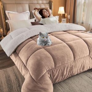 Unbranded (150*200cm/3.5kg, 02) Quilt Winter Lamb Velvet King,Thicken Winter Warm Lamb Vel Unbranded (150*200cm/3.5kg, 02) Quilt Winter Lamb Velvet King,Thicken Winter Warm Lamb Vel
