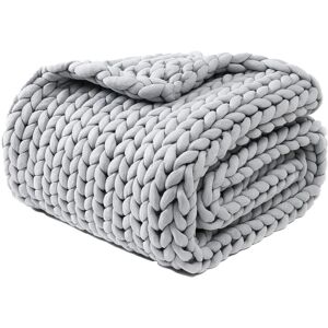 Unbranded Artisanal Chunky Knit Blanket for Bed, Extra Comfort For Everyday Luxury with Ea Unbranded Artisanal Chunky Knit Blanket for Bed, Extra Comfort For Everyday Luxury with Ea
