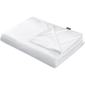 Beliani RHEA Weighted Blanket Cover - 150x200cm - White Beliani RHEA Weighted Blanket Cover - 150x200cm - White