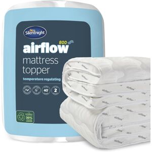 Silentnight Airflow 800 Single Mattress Topper - Extra Thick Deep Fitted Mattres Silentnight Airflow 800 Single Mattress Topper - Extra Thick Deep Fitted Mattres