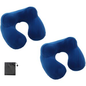 Unbranded Inflatable Travel Neck Pillow With Washable Soft Cover, Ergonomic Design Ensurin Unbranded Inflatable Travel Neck Pillow With Washable Soft Cover, Ergonomic Design Ensurin