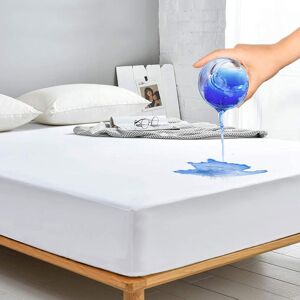 BedLooms (Pack of 1, Double) Waterproof Mattress Protector - Terry Towel Fitted Bed Cover BedLooms (Pack of 1, Double) Waterproof Mattress Protector - Terry Towel Fitted Bed Cover