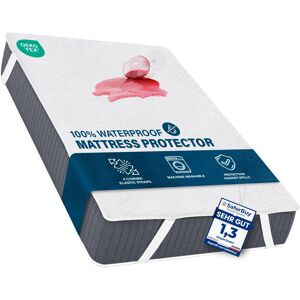 Utopia Bedding Waterproof Strap Mattress Protector Double Bed 135 x 19 Utopia Bedding Waterproof Strap Mattress Protector Double Bed 135 x 19