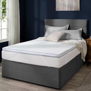 Slumberdown 5cm Gel Memory Foam Mattress Topper Double Slumberdown 5cm Gel Memory Foam Mattress Topper Double