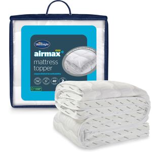 Silentnight Airmax 1000 Single Mattress Topper - Extra Thick Deep Fitted Mattres Silentnight Airmax 1000 Single Mattress Topper - Extra Thick Deep Fitted Mattres