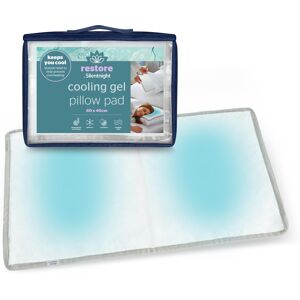 Silentnight Restore Cooling Pillow Pad - Cooling Mat Gel Pillow Cushion Insert f Silentnight Restore Cooling Pillow Pad - Cooling Mat Gel Pillow Cushion Insert f